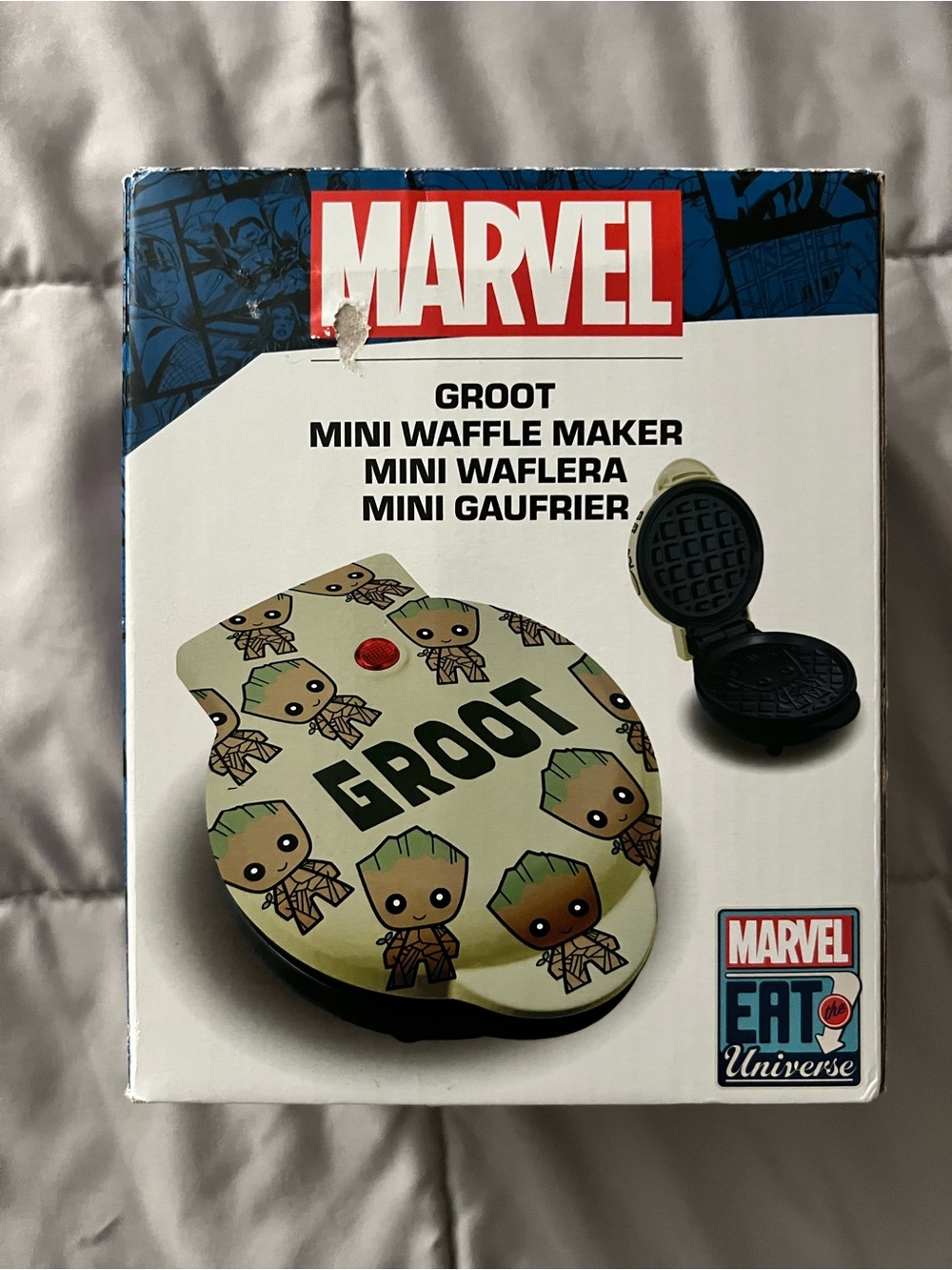 Marvel Eat the Universe Groot Mini Waffle Maker